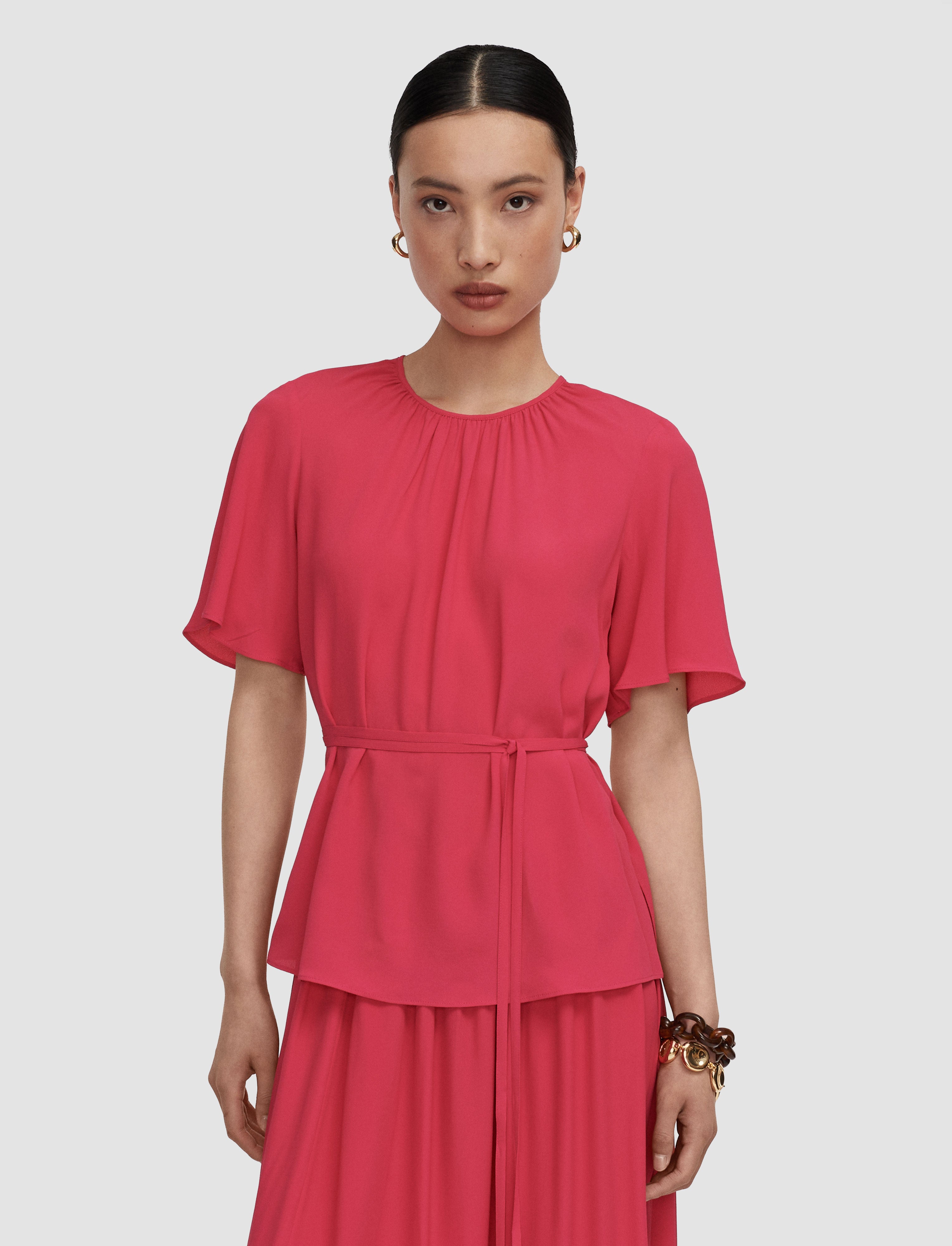 rose-top-libby-en-crepe-melange-de-soie-JOSEPH
