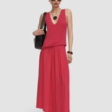 Pink Libby Silk Blend Crepe Top - Joseph