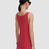 Pink Libby Silk Blend Crepe Top - Joseph