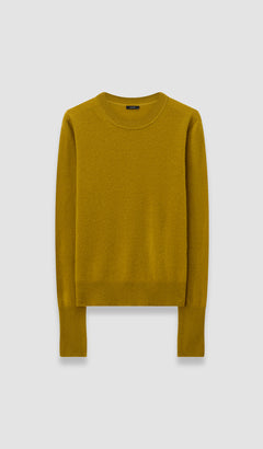 Green Light Pure Cashmere Round Neck Jumper - Joseph