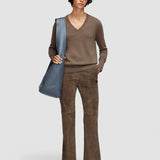 Light Pure Cashmere V Neck Jumper