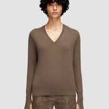 Light Pure Cashmere V Neck Jumper