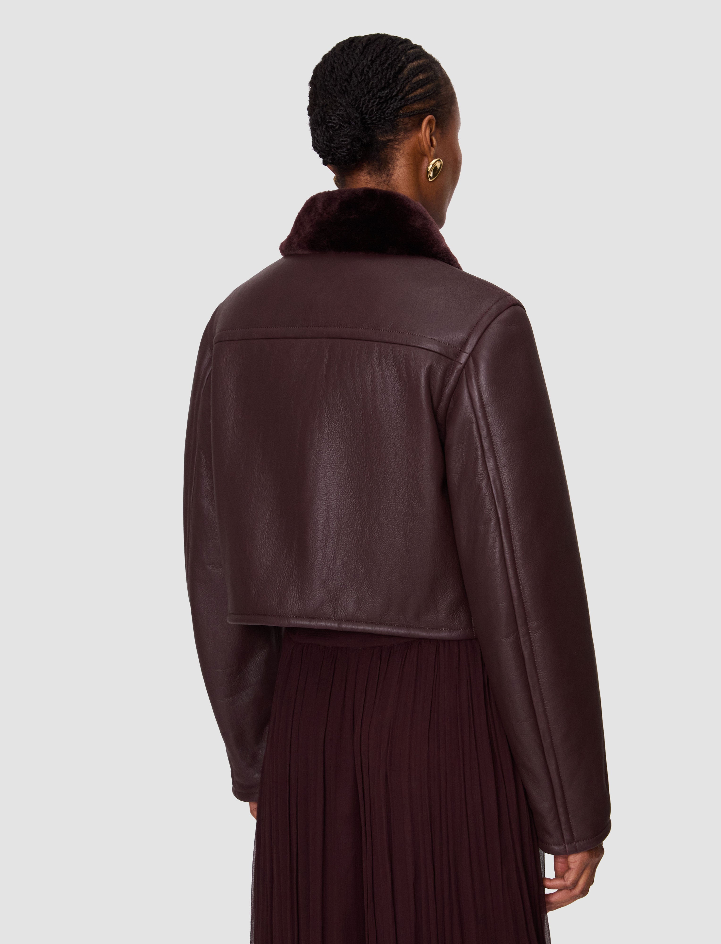 violet-veste-liri-natural-peau-lainee-JOSEPH