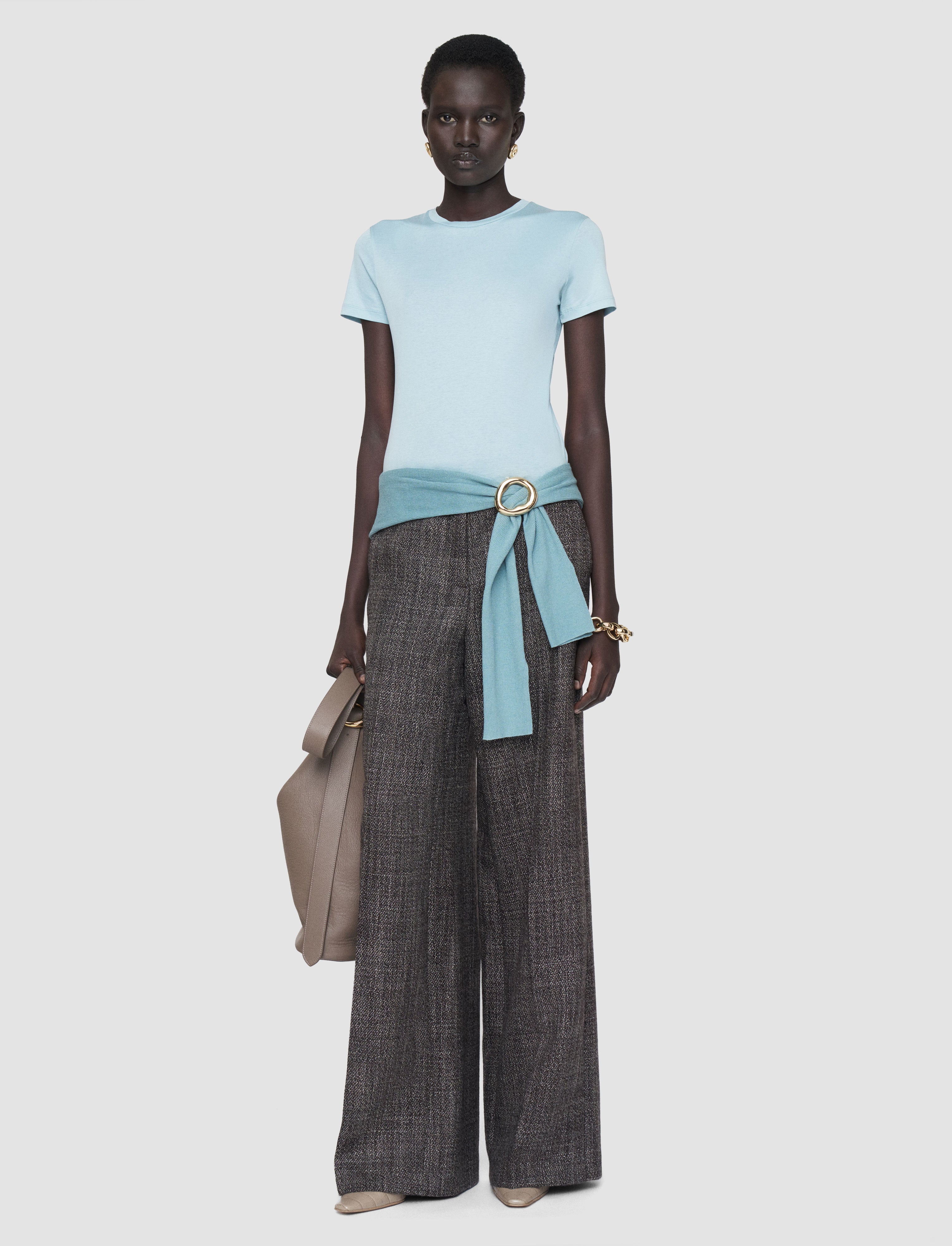 bleu-t-shirt-livia-en-jersey-JOSEPH