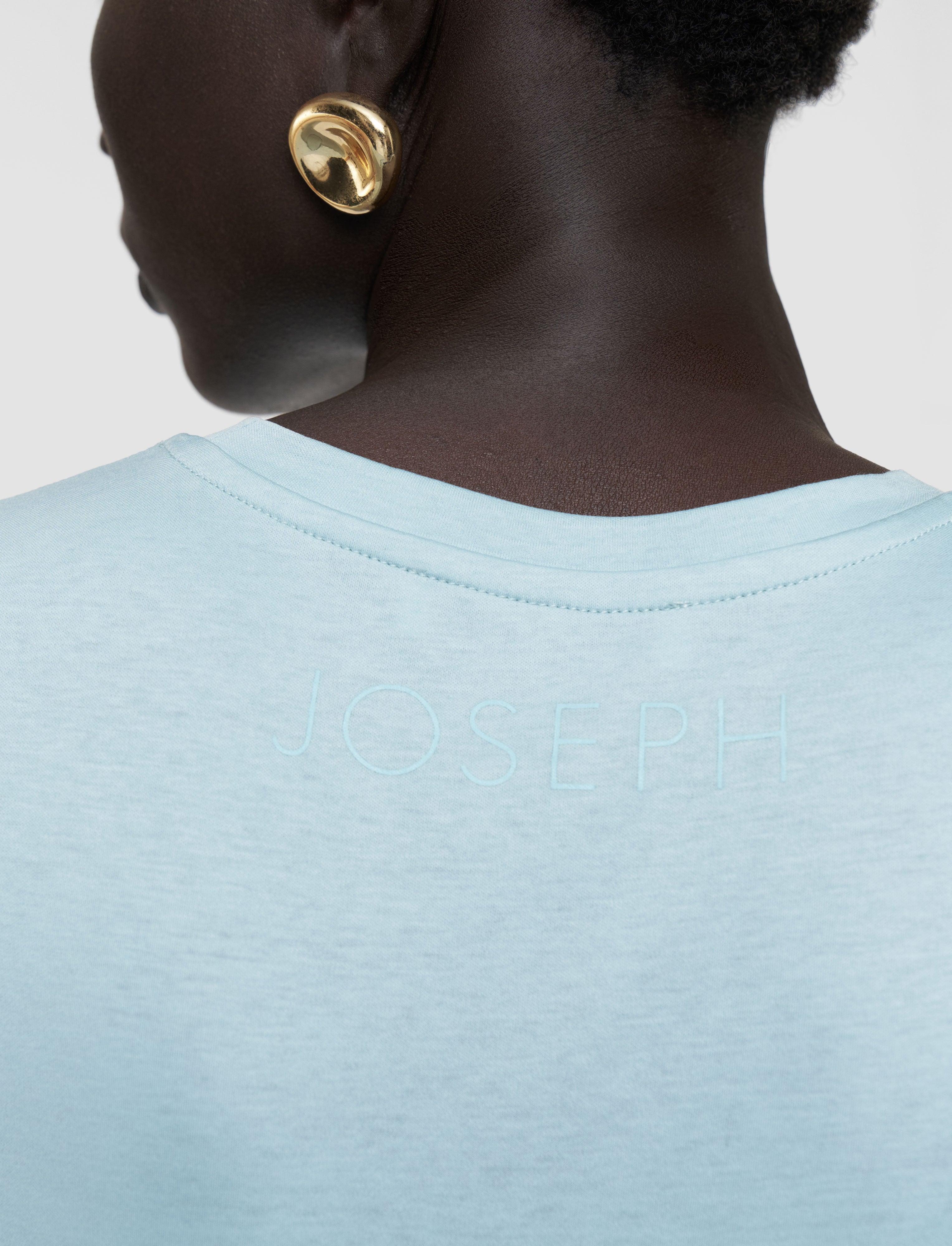 bleu-t-shirt-livia-en-jersey-JOSEPH