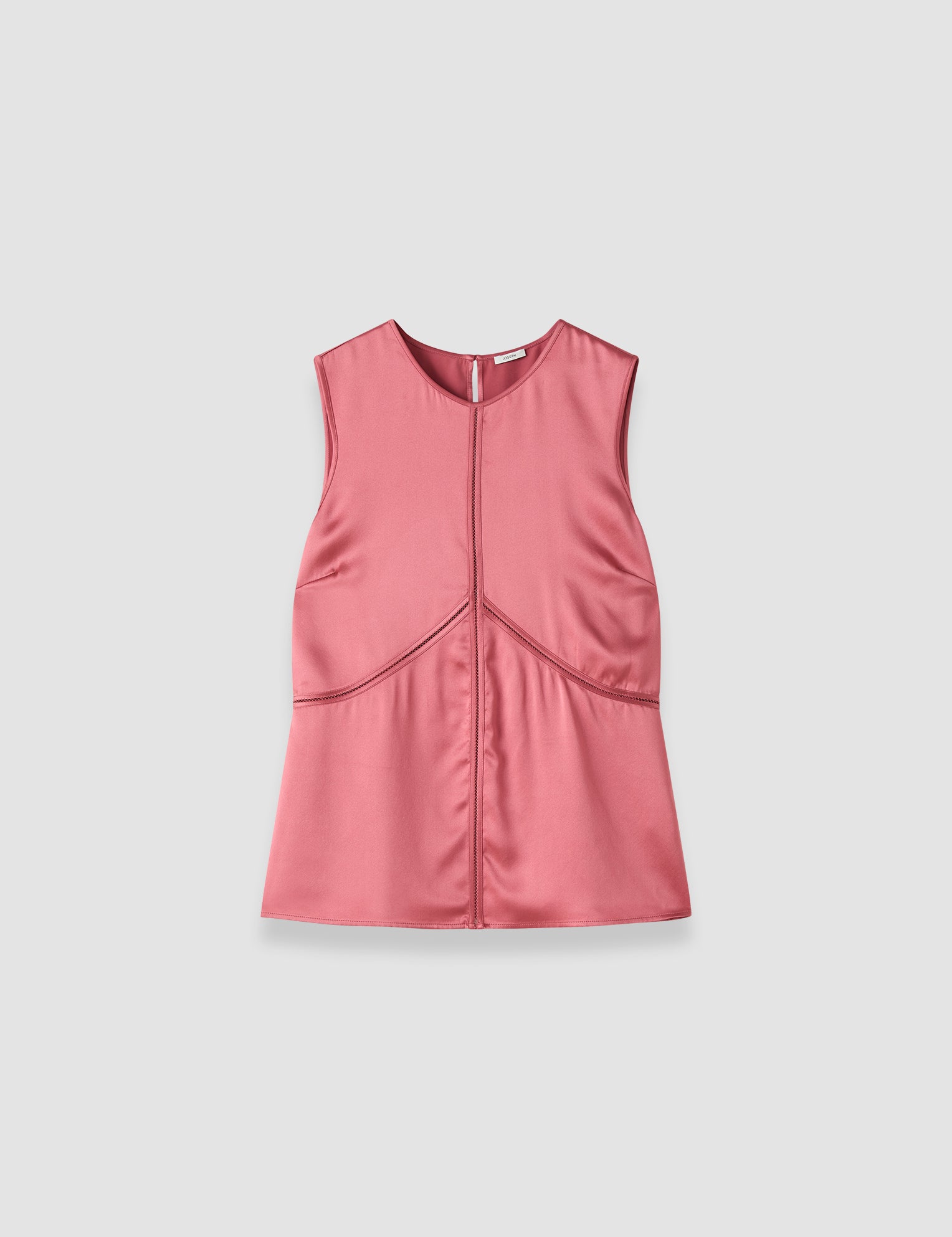 Blue Livia Mercerised Cotton T-Shirt - Joseph