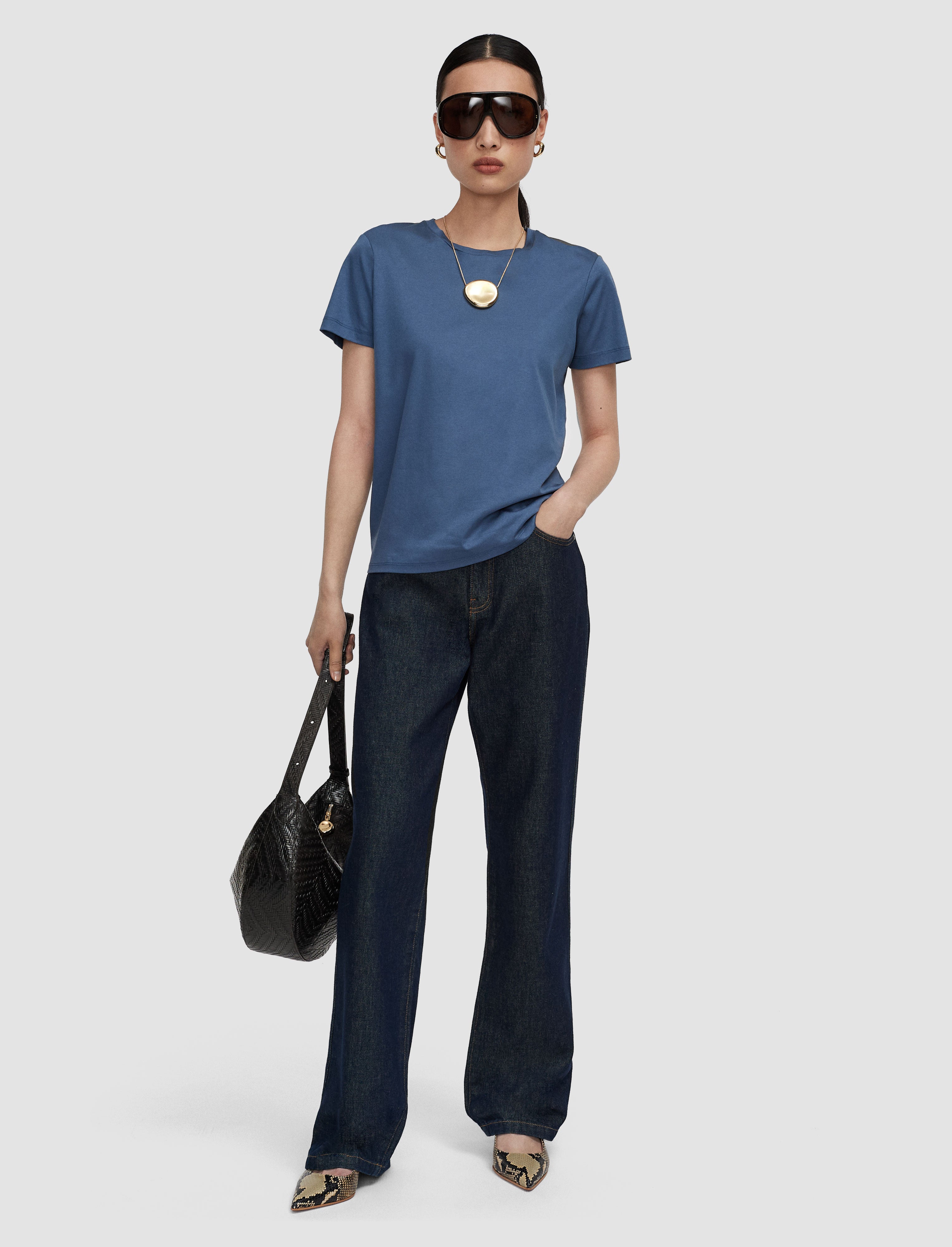 blue-livia-mercerised-cotton-t-shirt-JOSEPH