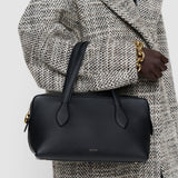 Black Loaf Leather Bag - Joseph