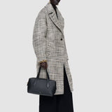 Black Loaf Leather Bag - Joseph