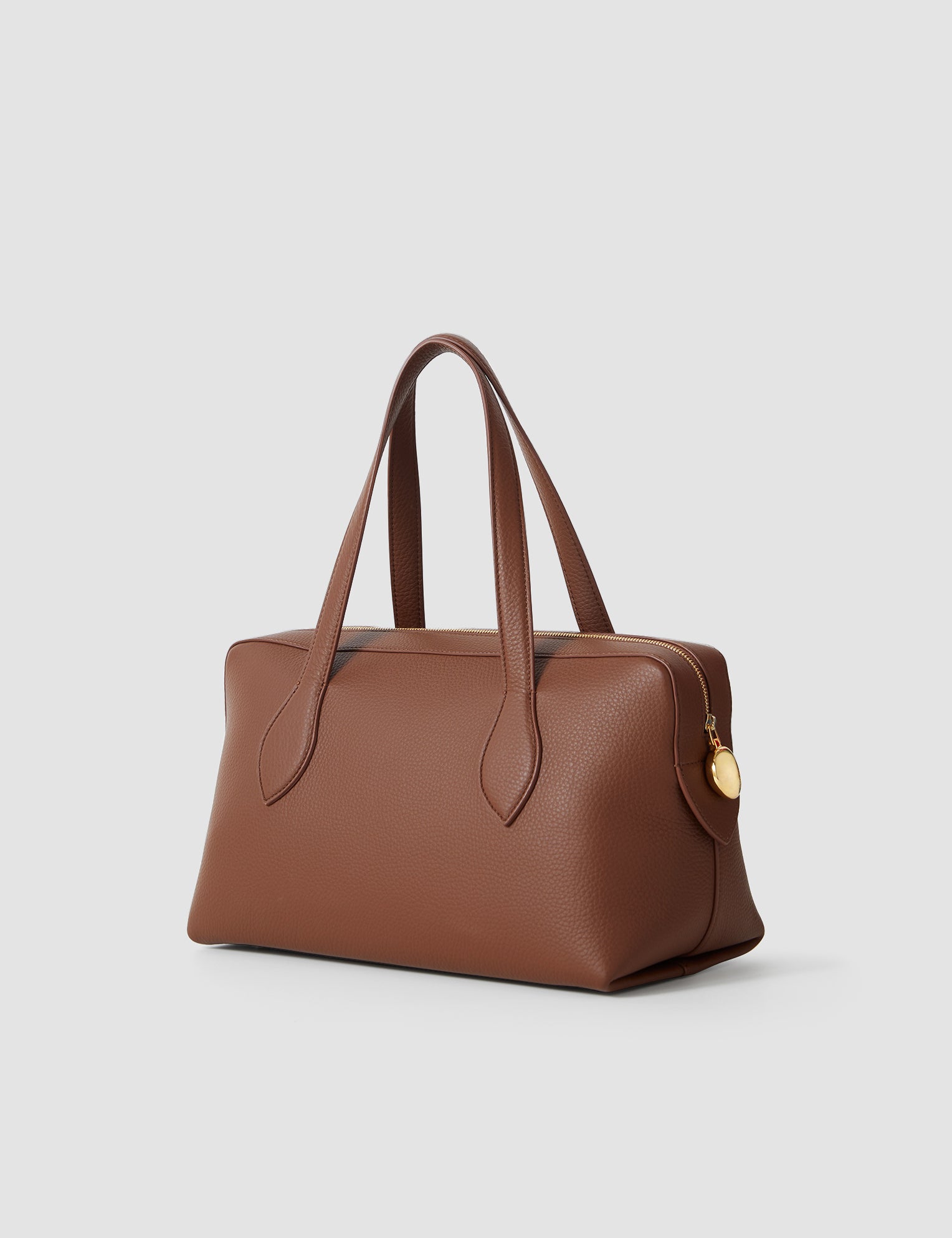 Brown Loaf Leather Bag - Joseph