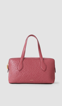 Pink Loaf Pebble Leather Bag - Joseph