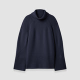 Loftus Pure Cashmere High Neck Jumper