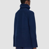 Blue Loftus Pure Cashmere High Neck Jumper - Joseph