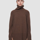 Loftus Pure Cashmere High Neck Jumper