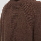 Loftus Pure Cashmere High Neck Jumper