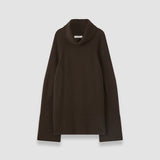Brown Loftus Pure Cashmere High Neck Jumper - Joseph