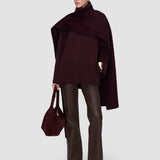Purple Loftus Pure Cashmere High Neck Jumper - Joseph