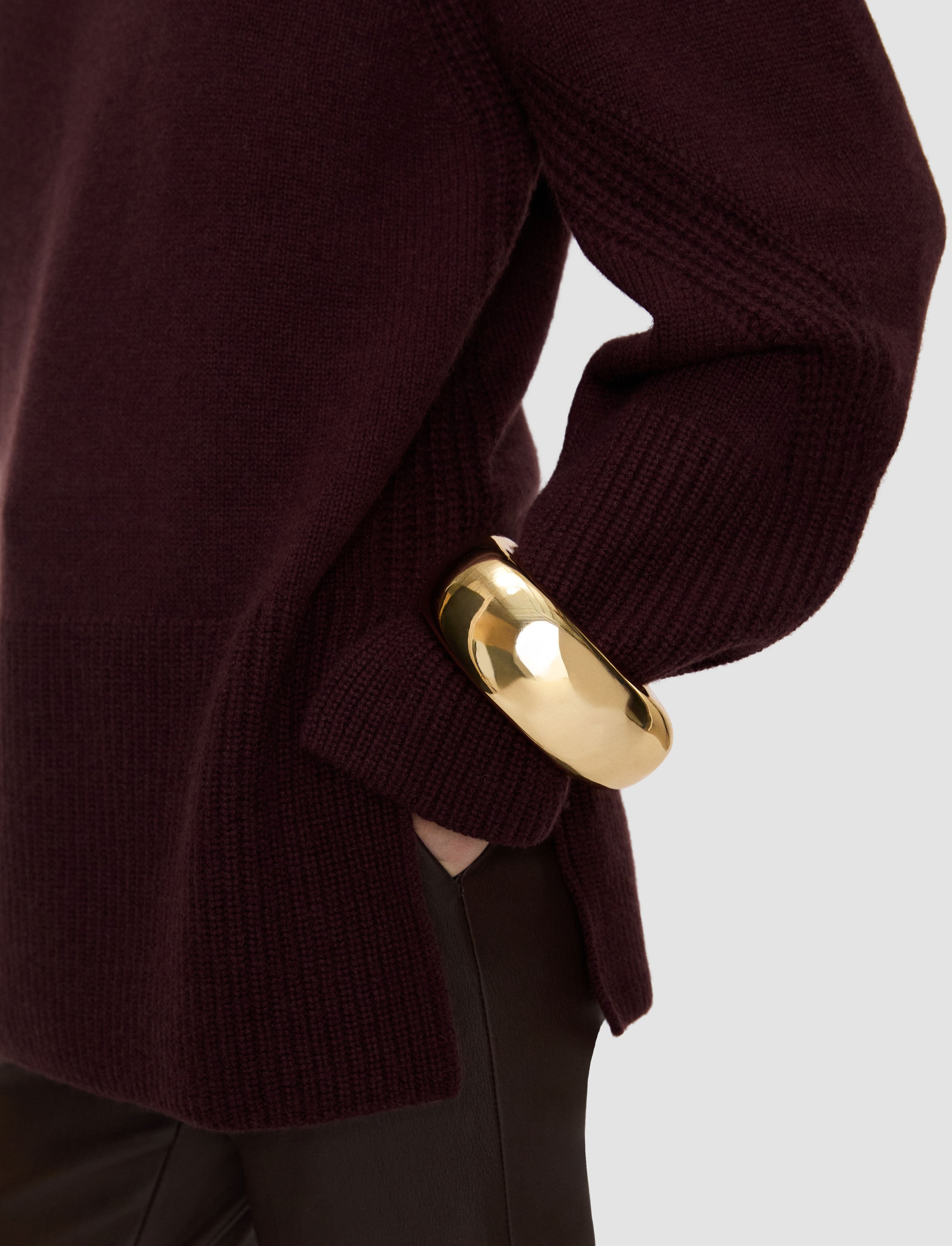 紫-loftus-pure-cashmere-ハイネックセーター-JOSEPH