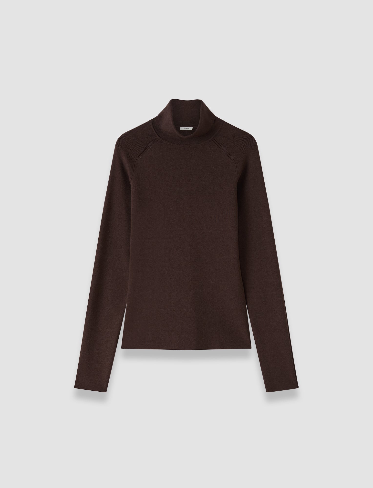 brown-lola-silk-stretch-high-neck-top-JOSEPH