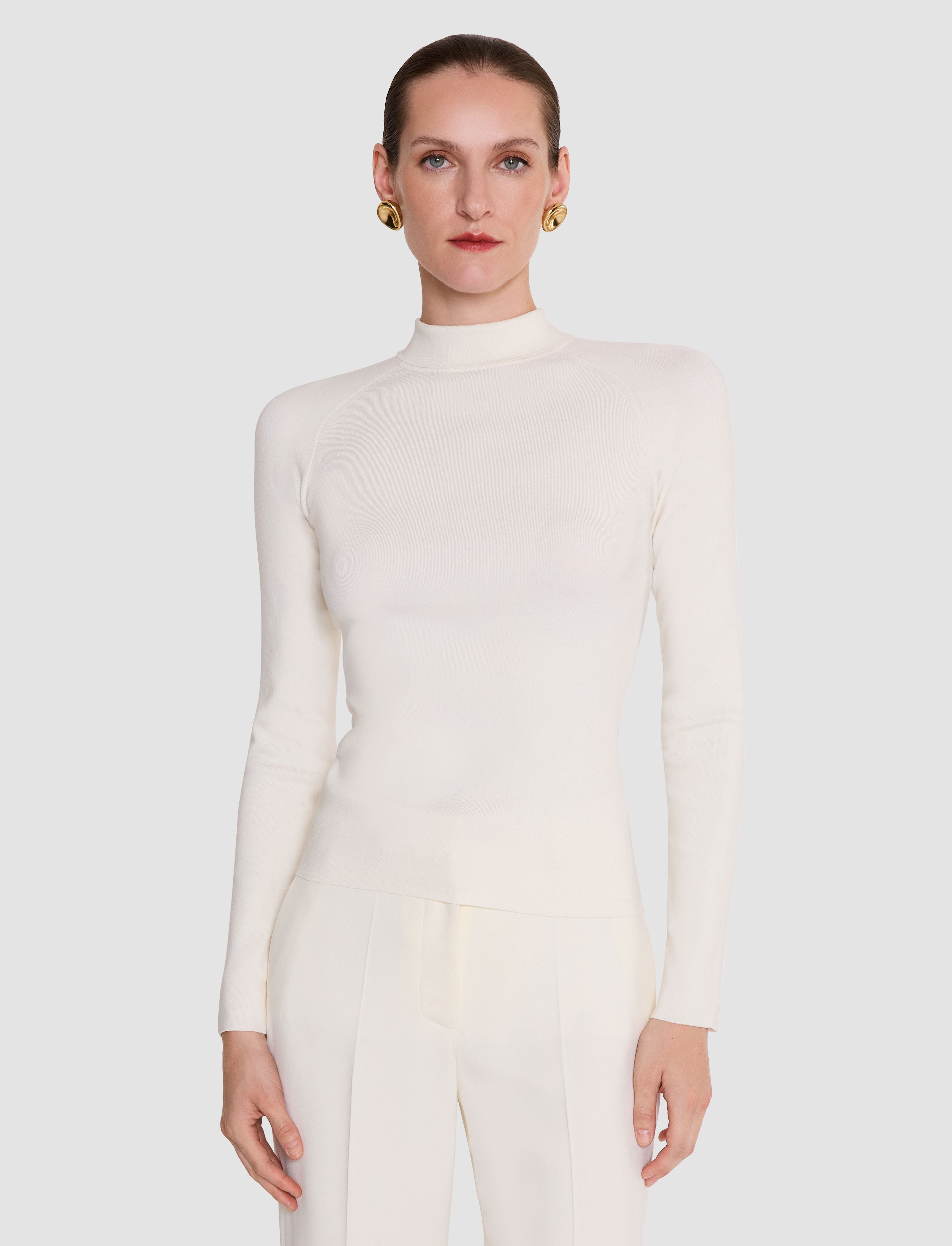 ivory-lola-silk-stretch-high-neck-top-JOSEPH