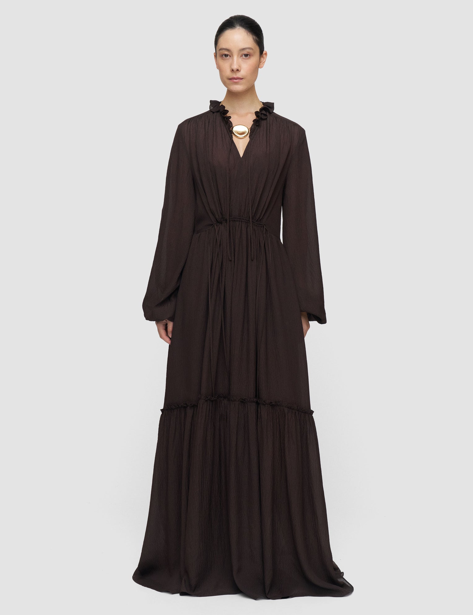 chinese dress ladies Joseph Ribkoff Green Belted Dress 231015 3993 – Izzi of Baslow main image 1