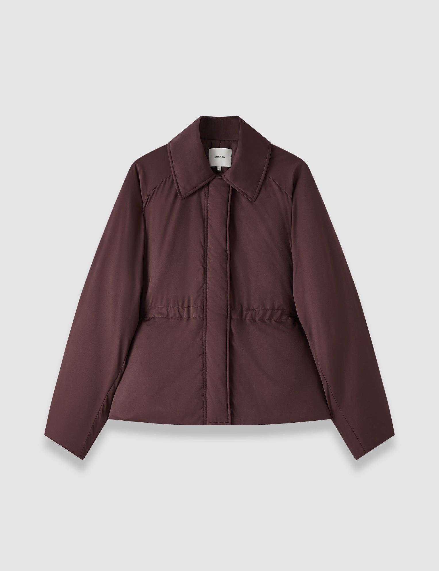Purple Luca Padded Outerwear Jacket - Joseph