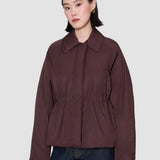 Purple Luca Padded Outerwear Jacket - Joseph