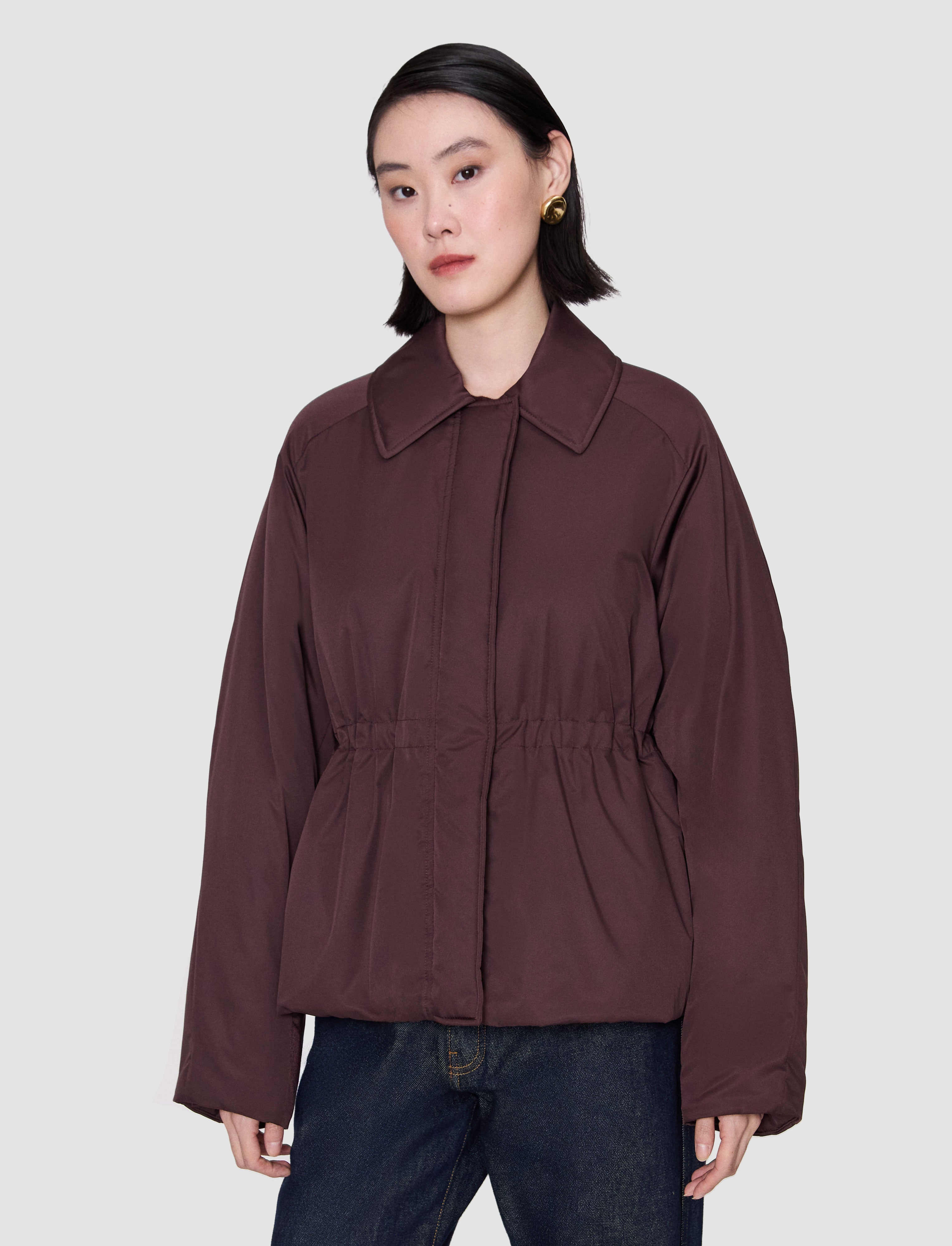 violet-veste-luca-matelassee-JOSEPH