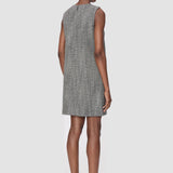 Grey Lulu Wool Twill Dress - Joseph