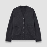 Grey Luxe Cashmere Cardigan - Joseph
