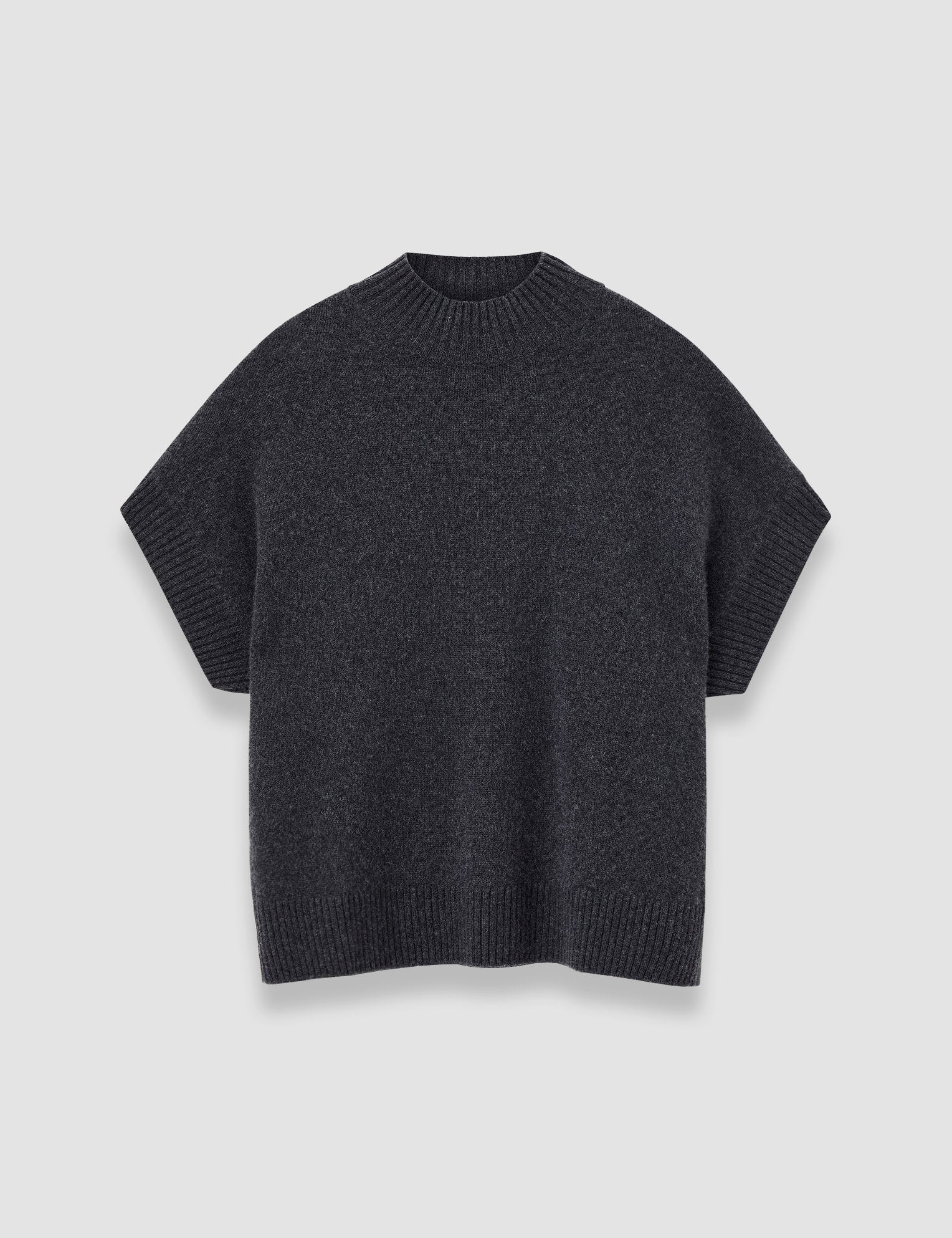 Grey Luxe Cashmere Top - Joseph