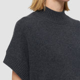 Grey Luxe Cashmere Top - Joseph