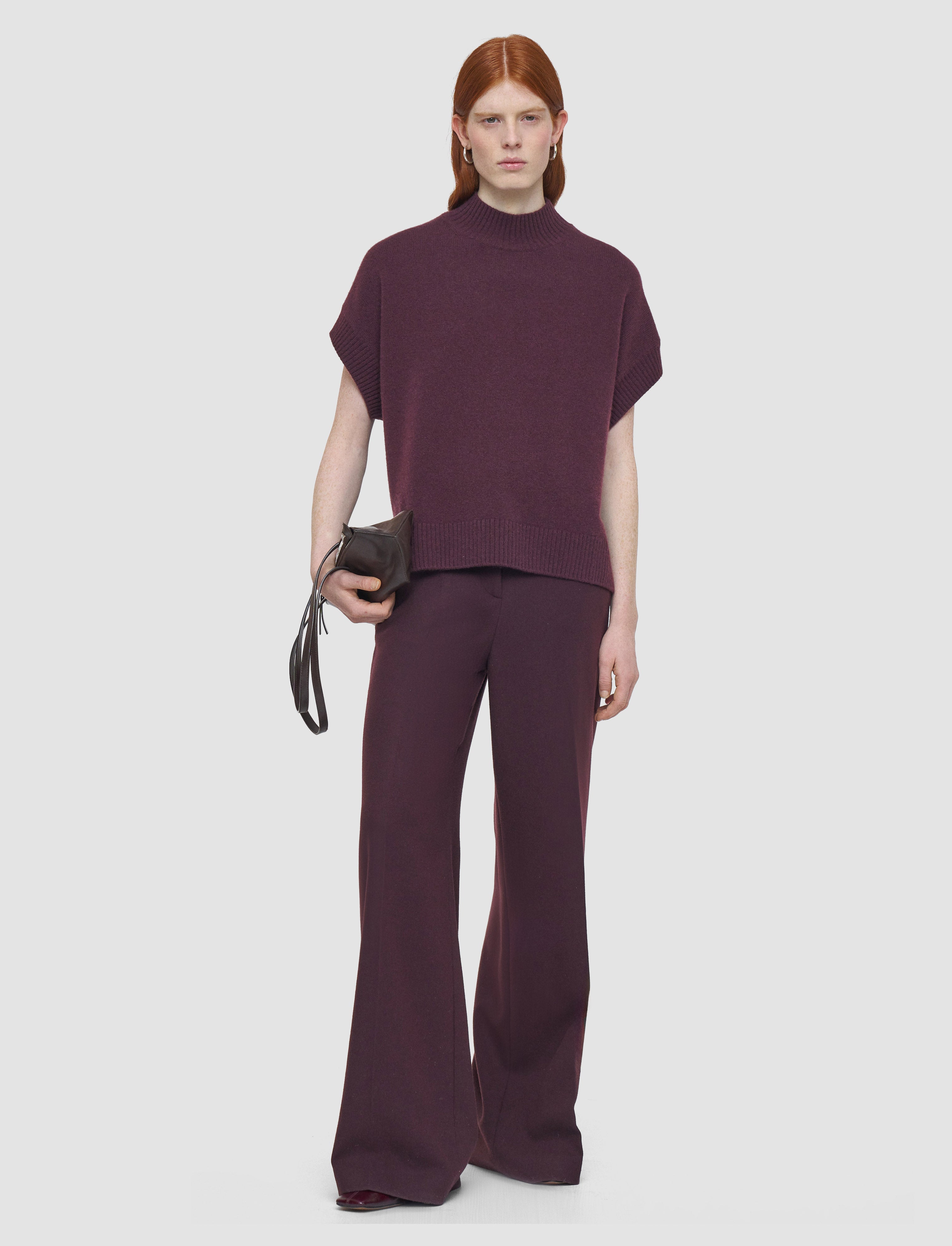 紫-luxe-cashmere-トップ-JOSEPH