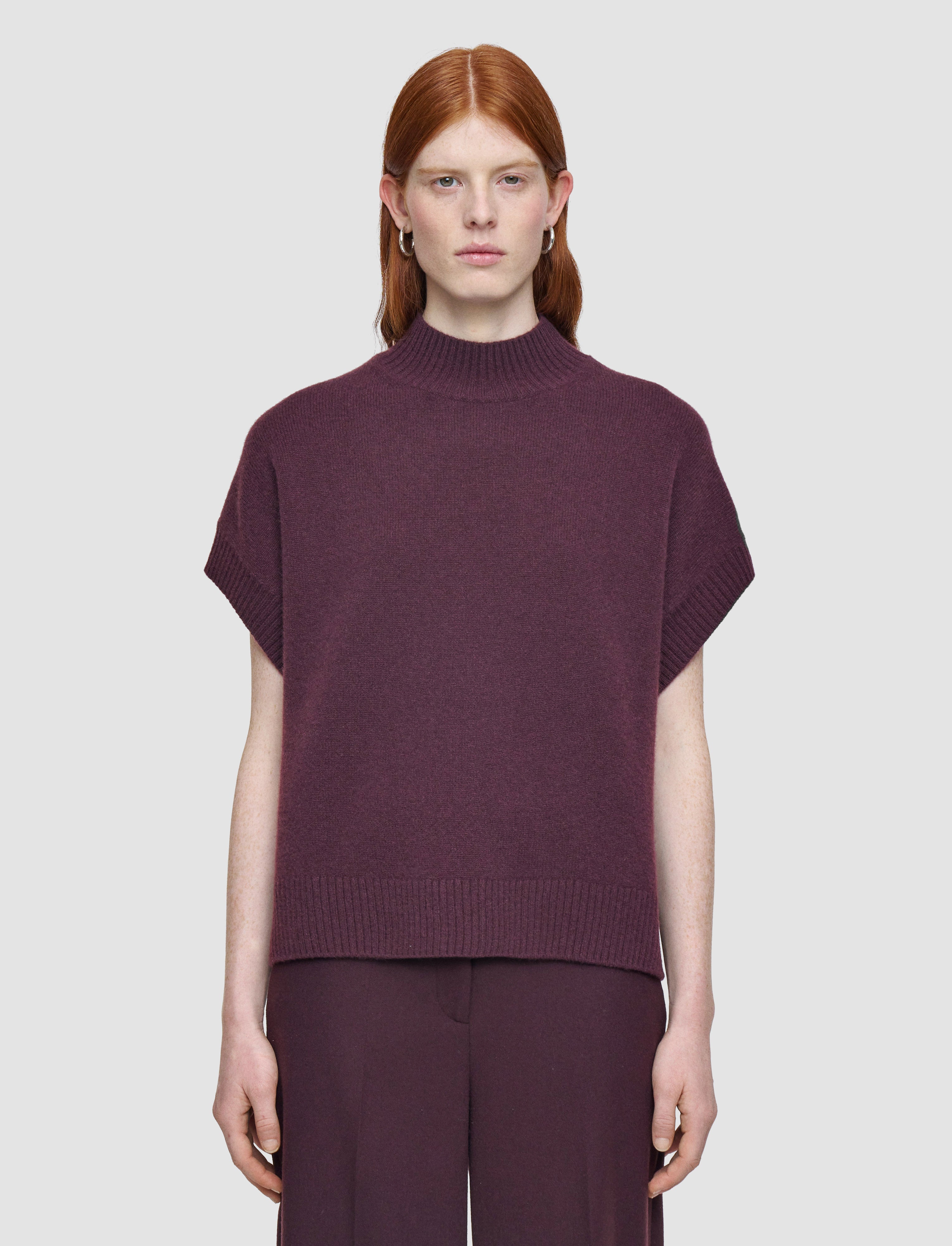 紫-luxe-cashmere-トップ-JOSEPH