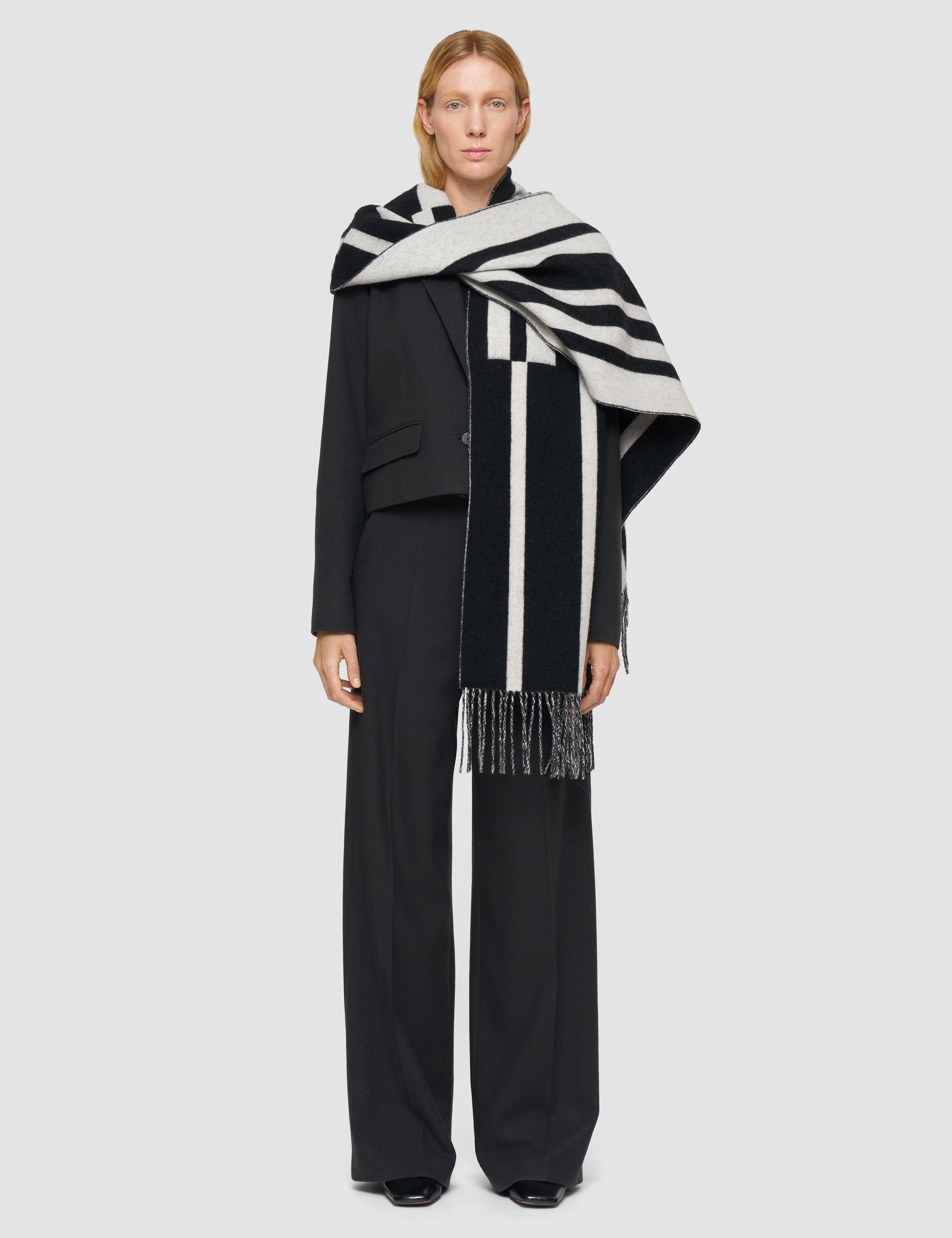 Multicolour Magali Wool Scarf - Joseph