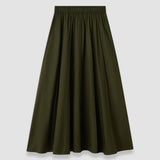 Manar Cotton Sateen スカート 