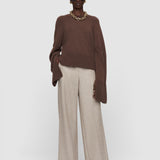 Brown Maple Pure Cashmere Jumper - Joseph