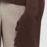 Brown Maple Pure Cashmere Jumper - Joseph