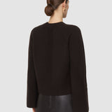 Brown Maple Pure Cashmere Jumper - Joseph