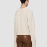 White Maple Pure Cashmere Jumper - Joseph