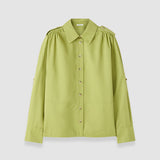Chemise Mars en coton et lin 