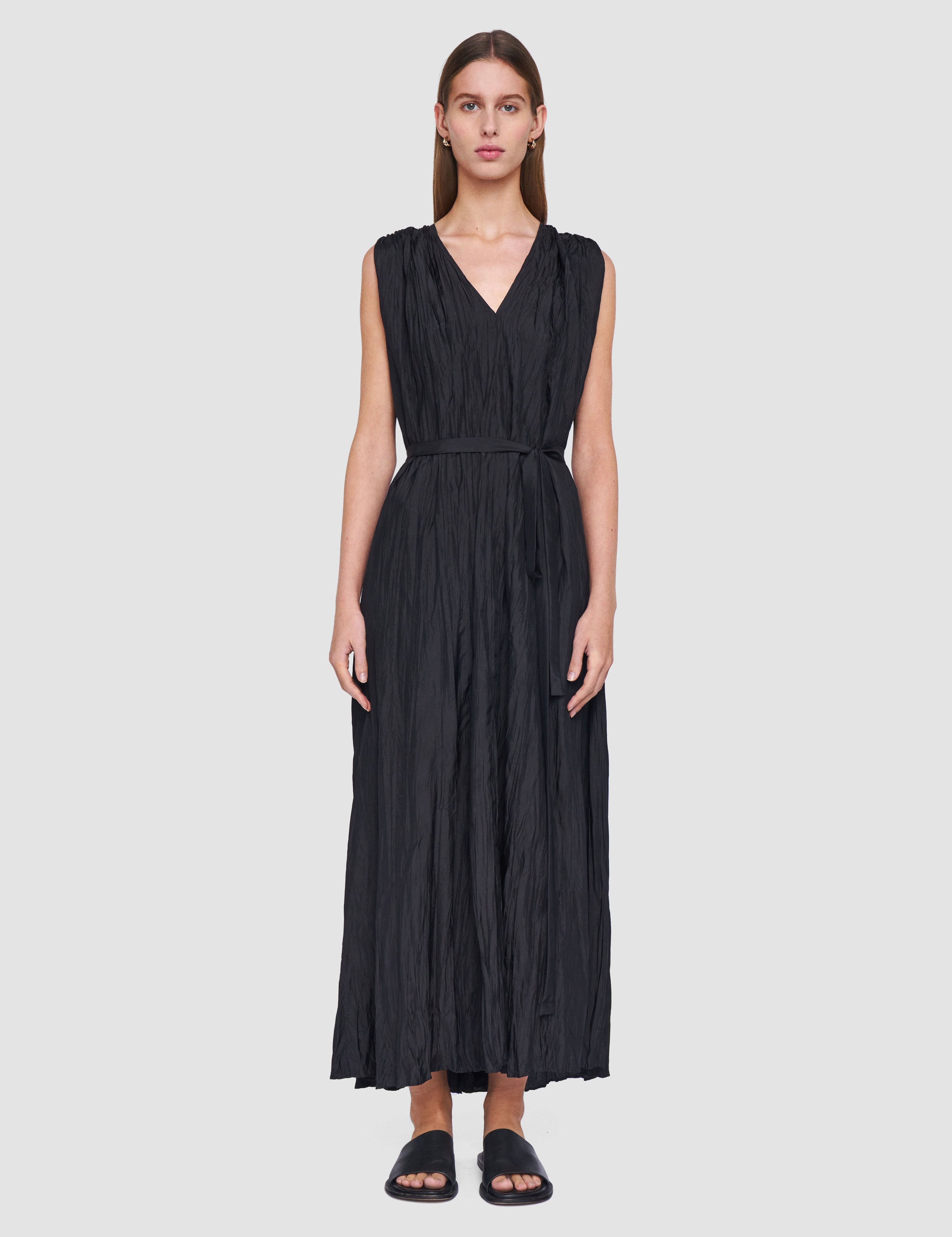 Black Martini Habotai Silk Dress - Joseph