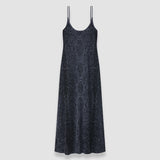 Blue Mary Lurex Snake Knit Dress - Joseph