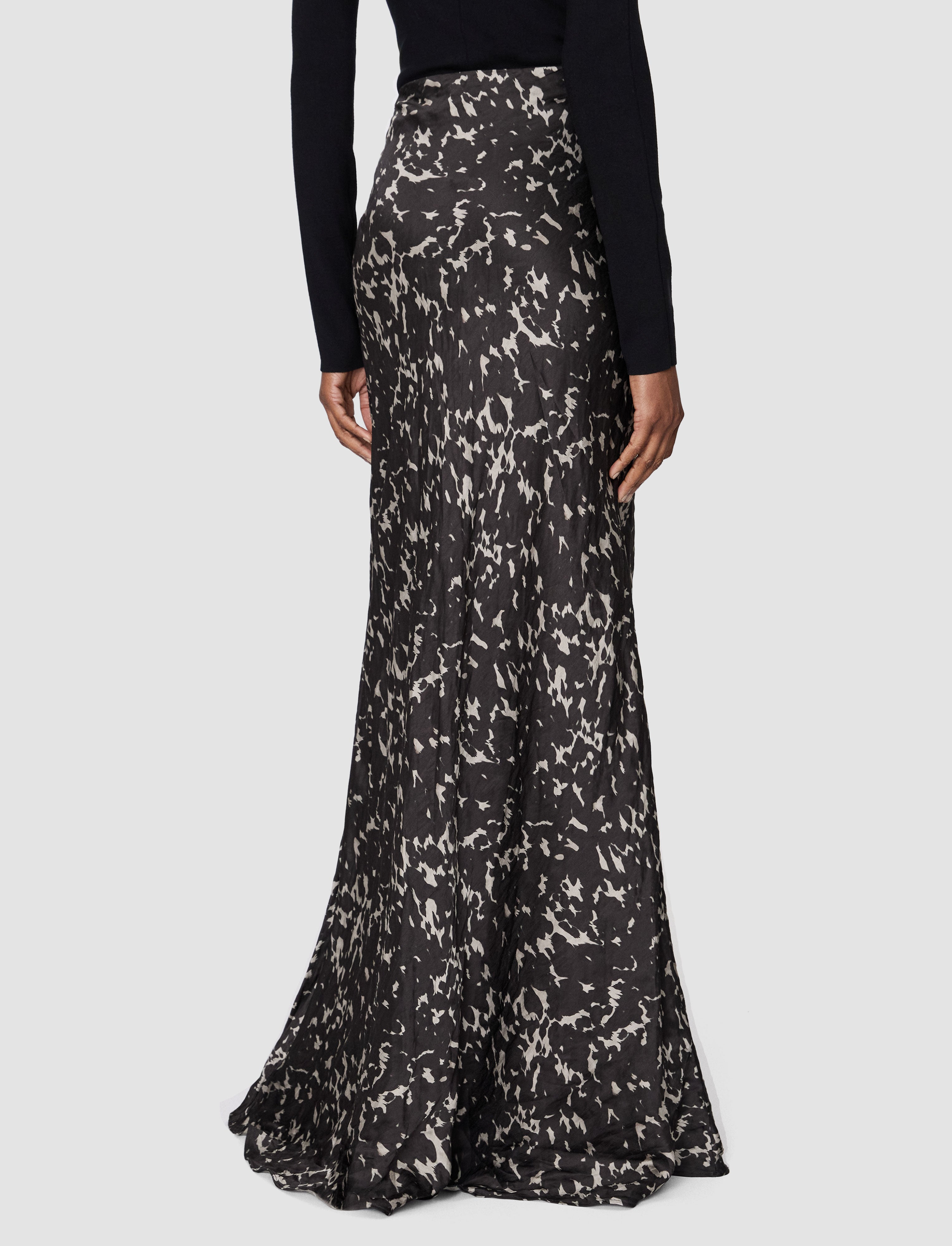 brown-marzia-printed-crinkle-skirt-JOSEPH