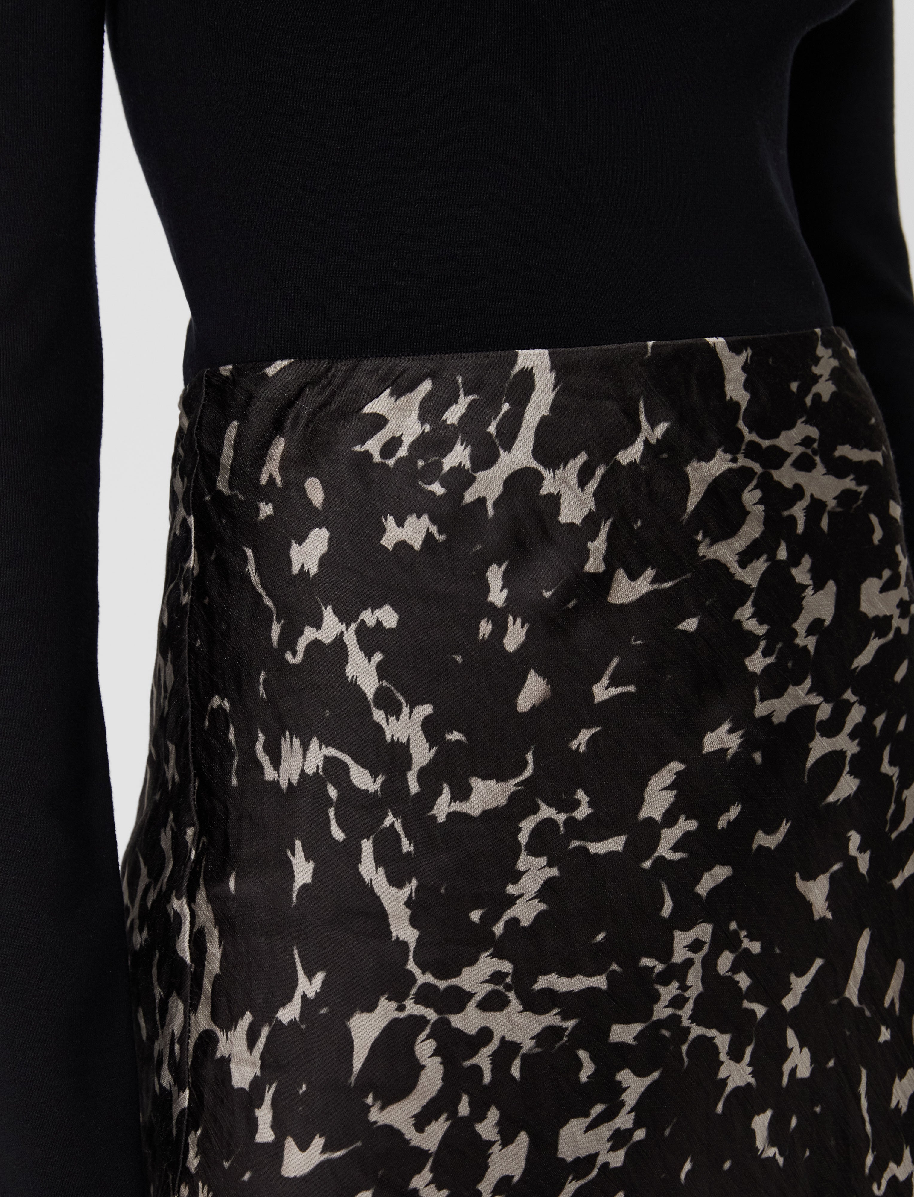 brown-marzia-printed-crinkle-skirt-JOSEPH