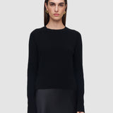 Black Melby Light Pure Cashmere Jumper - Joseph