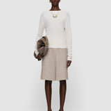 White Melby Light Pure Cashmere Jumper - Joseph