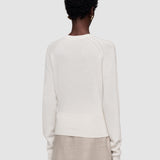 White Melby Light Pure Cashmere Jumper - Joseph