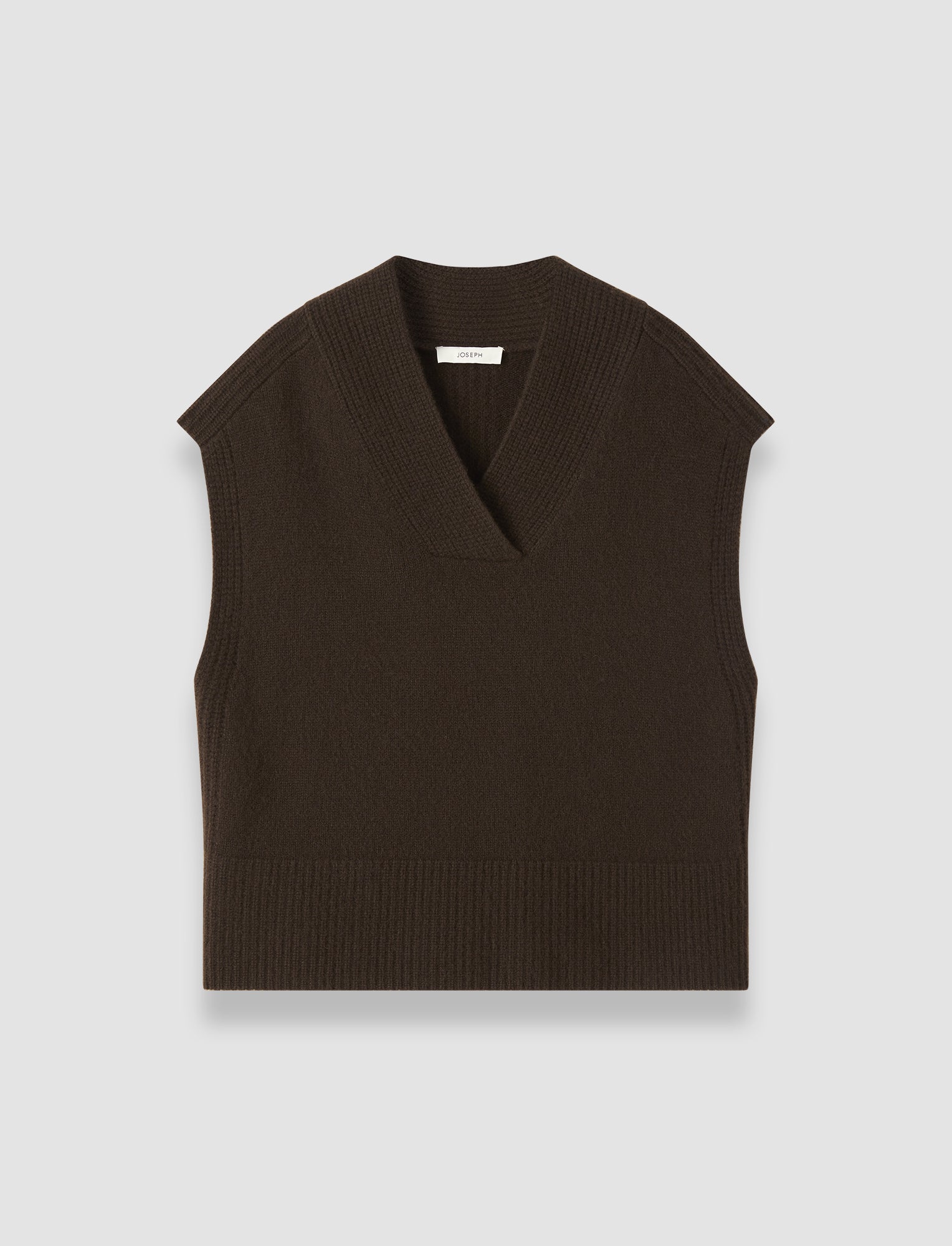 brown-mena-pure-cashmere-vest-JOSEPH