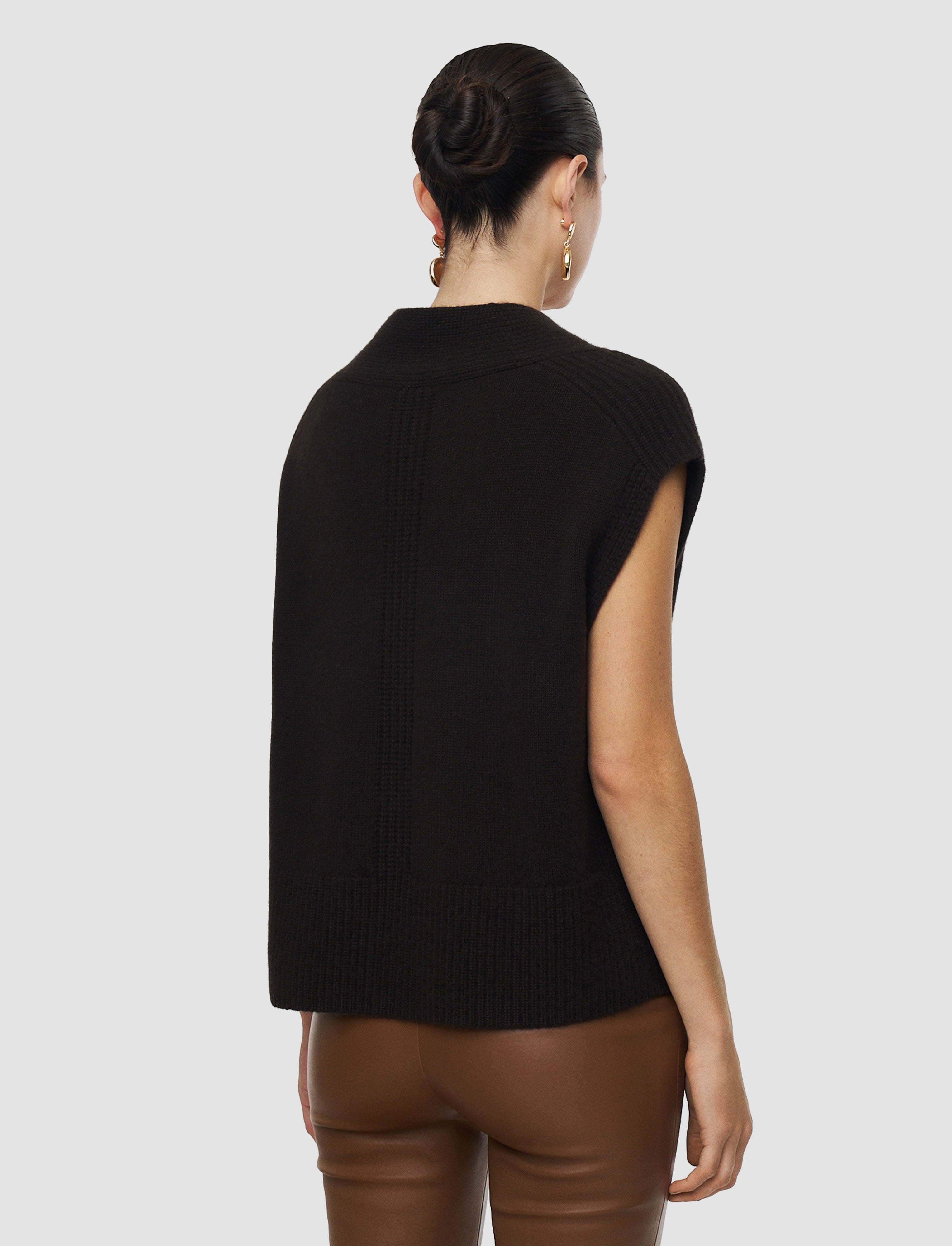 brown-mena-pure-cashmere-vest-JOSEPH